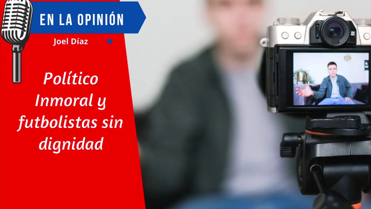 Político Inmoral y Futbolistas sin Dignidad