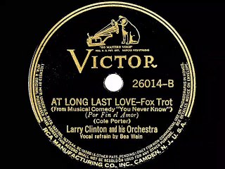 1938 Larry Clinton - At Long Last Love