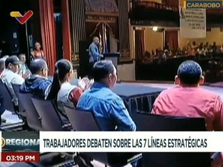 Carabobo | Clase obrera realiza encuentro para discutir las 7 Líneas Estratégicas de la Nueva Época