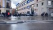 La rotura de una tubería en el centro de Madrid ocasiona una pequeña riada