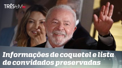 Dados da festa de posse de Lula são colocados sob sigilo pelo governo; veja análise