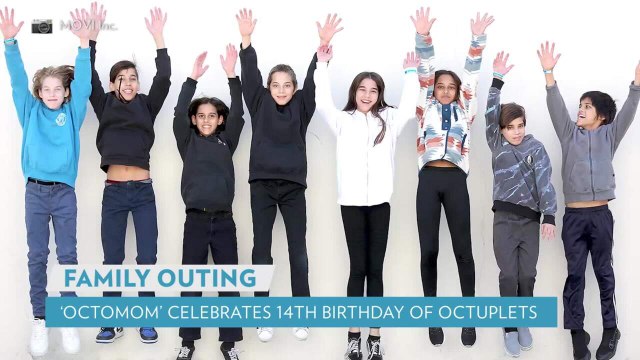 Nadya Suleman Celebrates Her Octuplets on Their 14th Birthday — See the Photos!