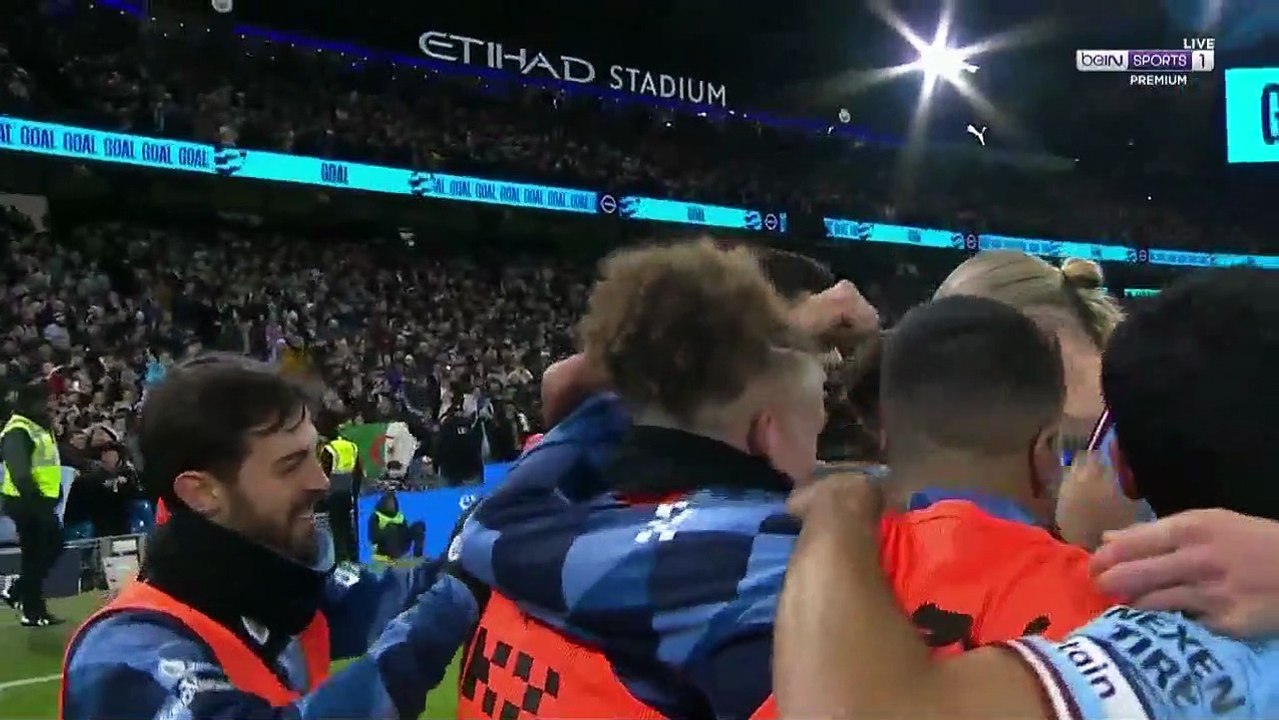 الهدف الأول لمانشستر سيتي في شباك آرسنال كأس الاتحاد الإنجليزى