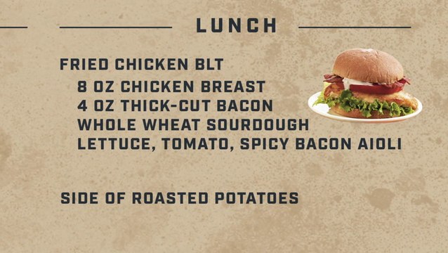 The Ridiculous Diet of an NFL Offensive Lineman