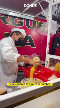 Hamburguesas de Colima: uno de los puestos favoritos de la Roma