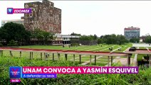 La UNAM convoca a Yasmín Esquivel a defender su tesis