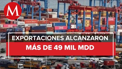 Exportaciones mexicanas crecieron 3.4% en 2022: Inegi