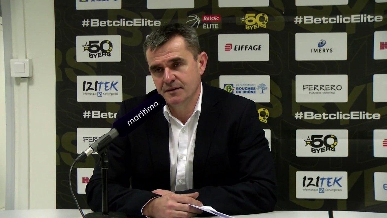 Au micro maritima: Mickaël Hay après la défaite de Blois à Fos