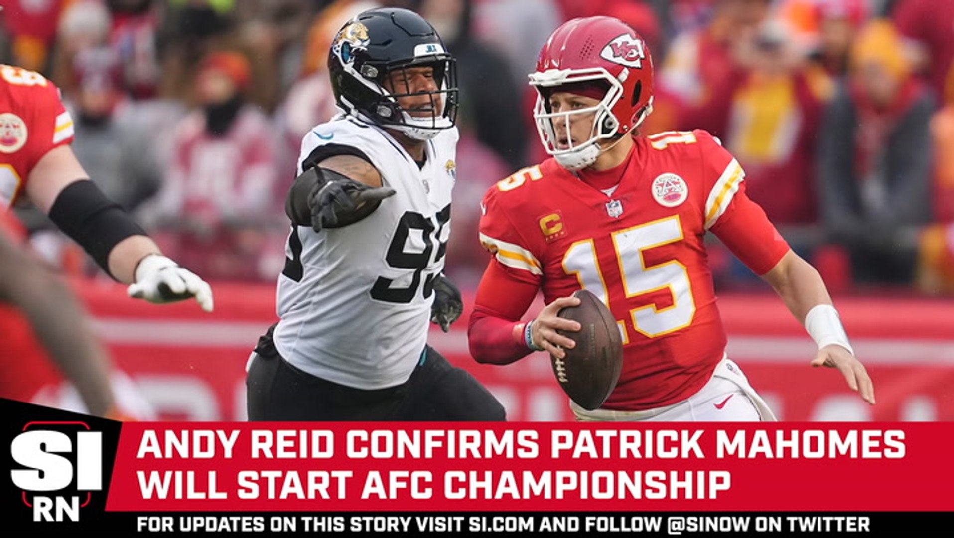 Andy Reid confirms Patrick Mahomes will start vs. Bengals - ESPN