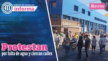Protestan por falta de agua y cierran calles, esto y mucho más en Diario de Morelos Informa