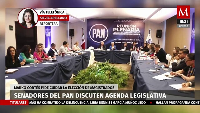 Marko Cortés pide vigilar y cuidar elección de magistrados tras discusión de agenda legislativa