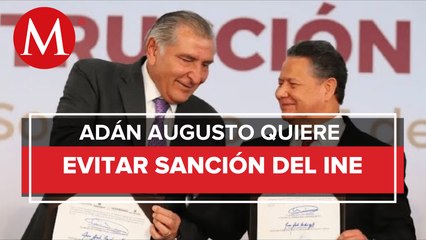 Adán Augusto pide guardar apoyo hasta que Lorenzo Córdova y Murayama dejen el cargo