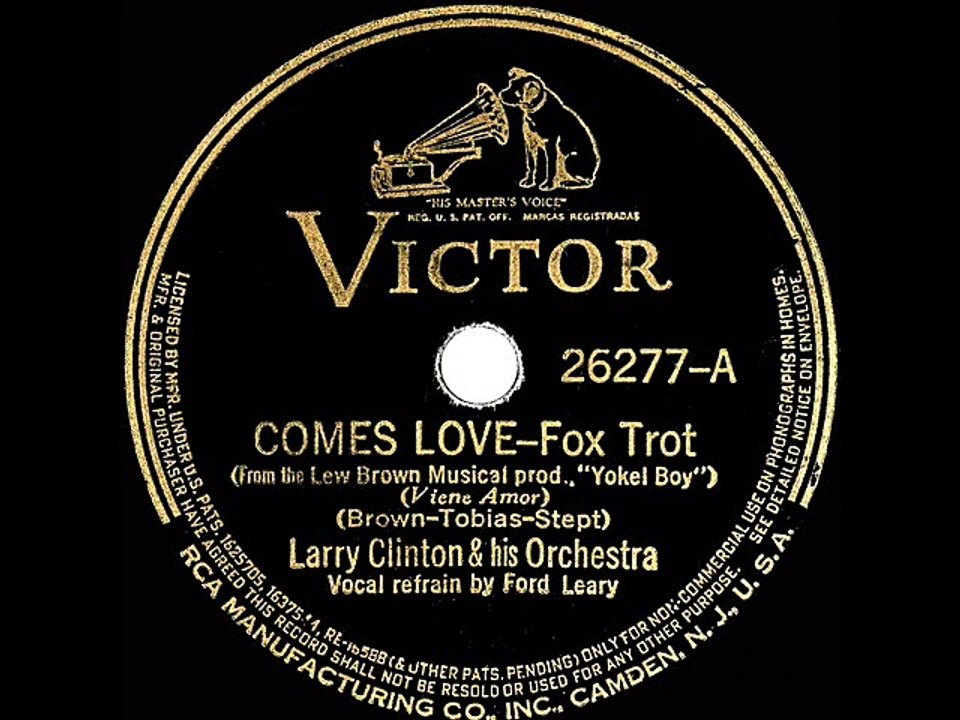 1939 Larry Clinton - Comes Love