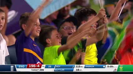 Every England wicket from Friday's collapse against South Africa