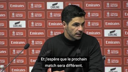 Arsenal - Arteta : "J'espère que le prochain match face à City sera différent"