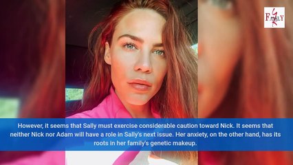 Sally Received Shocking DNA Results, Lies To Adam About It Young and the Restles