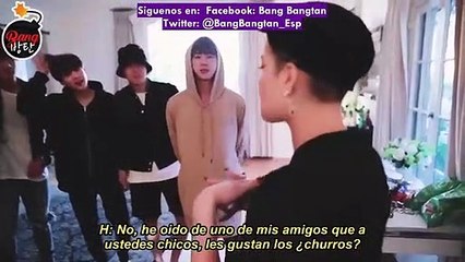 BTS & Halsey  - Churro Party With Halsey