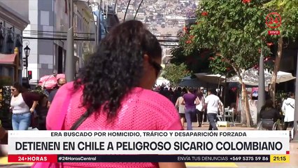 Sicario colombiano detenido en Antofalombia, tenía captura internacional - 24 Horas