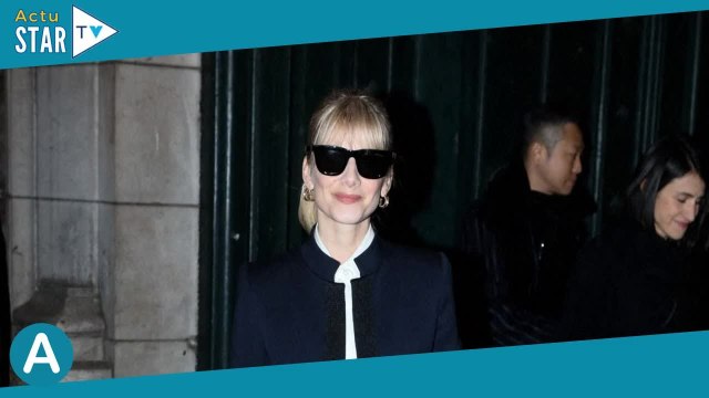 Mélanie Laurent : Costume sombre et lunettes de soleil pour une rare sortie, proche d'un fils de u