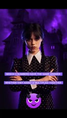Wednesday ADDAMS IQ TEST || OLNY SMART PEOPLE KNOW THE ANSWER