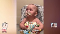 Kids and Babies eating cake Fails - NEW FUNNY BABY VIDEO - Funniest Videos 2023