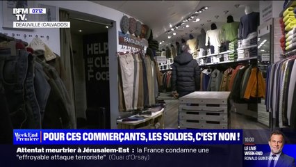 Pour ces commerçants, les soldes, c'est non