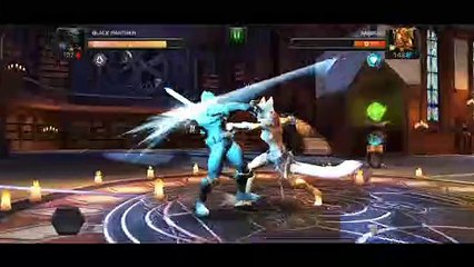 Black panther VS Angela Fight gaming video
