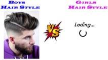 Boys hair style vs Girls hair style, Boys vs Girls hair style, Girls hair style, Boys hair style,