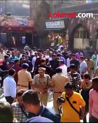 केंद्रीय मंत्री नितीन गडकरी यांनी घेतले करवीरनिवासिनी अंबाबाई देवीचे दर्शन