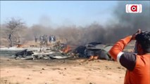 Indian Fighter Plane Crashed In Madhya Pradesh
