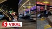 Sports car crashes into three parked vehicles in Putrajaya mall