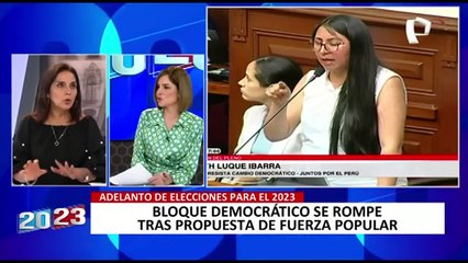 Patricia Juárez: “Para la izquierda es asamblea constituyente o nada”