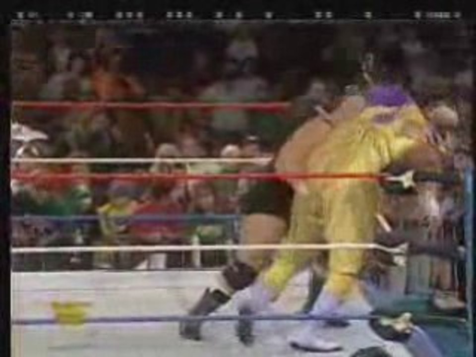 WWE Raw 1995 King Kong Bundy vs Mabel