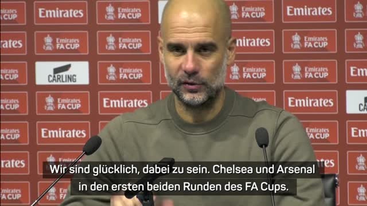 Guardiola: 'Sind sehr zufrieden'