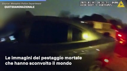 Tyre Nichols, il video choc