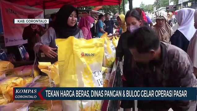 Tekan Harga Beras, Dinas Pangan dan Bulog Gelar Operasi Pasar