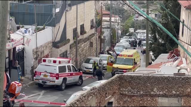 Doğu Kudüs'te düzenlenen silahlı saldırıda iki İsrailli yerleşimci yaralandı