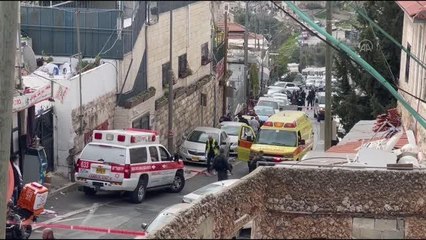 Doğu Kudüs'te düzenlenen silahlı saldırıda iki İsrailli yerleşimci yaralandı