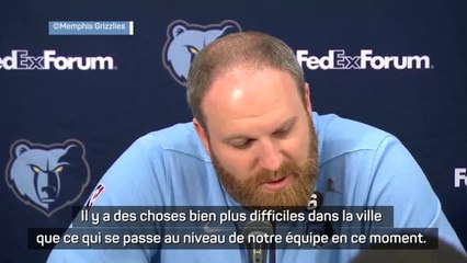 Tragédie à Memphis : Taylor Jenkins des Grizzlies rend hommage à Tyre Nichols 🕊️
