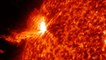 Sun Blasts X1-Class Solar Flare! See Spacecraft Footage In 4K