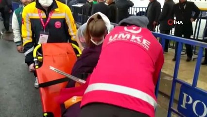 Fenalaşan kadın, Cumhurbaşkanı Erdoğan'ı görebilmek için hastaneye gitmeyi reddetti