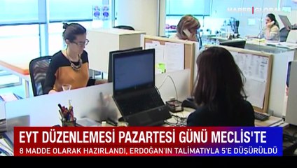 EYT teklifinin maddeleri belli oldu