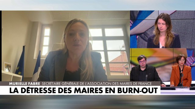 Murielle Fabre réagit suite aux burn-out répétés de plusieurs maires