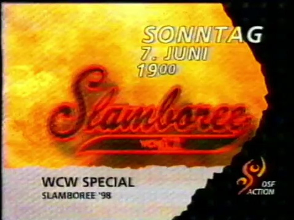 DSF (German Channel) Commercial - WCW Slamboree 98_