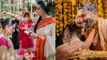 Athiya Shetty KL Rahul Wedding की Haldi में हुआ खूब धमाल, pre-wedding ceremonies की Pics Out! Watch