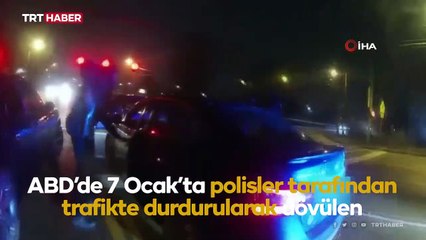 ABD'de polislerin 29 yaşındaki genci darbettiği görüntüler paylaşıldı