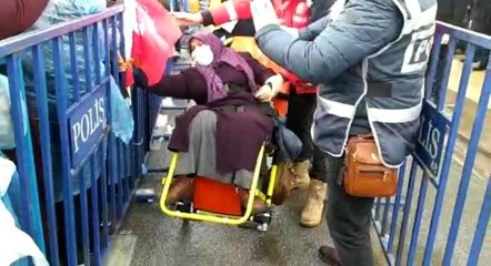 Cumhurbaşkanı Erdoğan'ı görebilmek için hastaneye gitmeyi reddetti