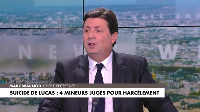 Marc Warnod sur le suicide de Lucas : «Tout système qui crée de l'impunité est un mauvais système»
