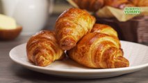 Homemade Croissant (PUFF PASTRY) | Crispy & Fluffy Croissants in 30 min. Recipe by Always Yummy!