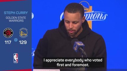 'It's an amazing honour' - Curry on his ninth NBA All-Star selection